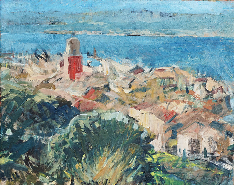 Blick auf St. Tropez und Port Grimaud